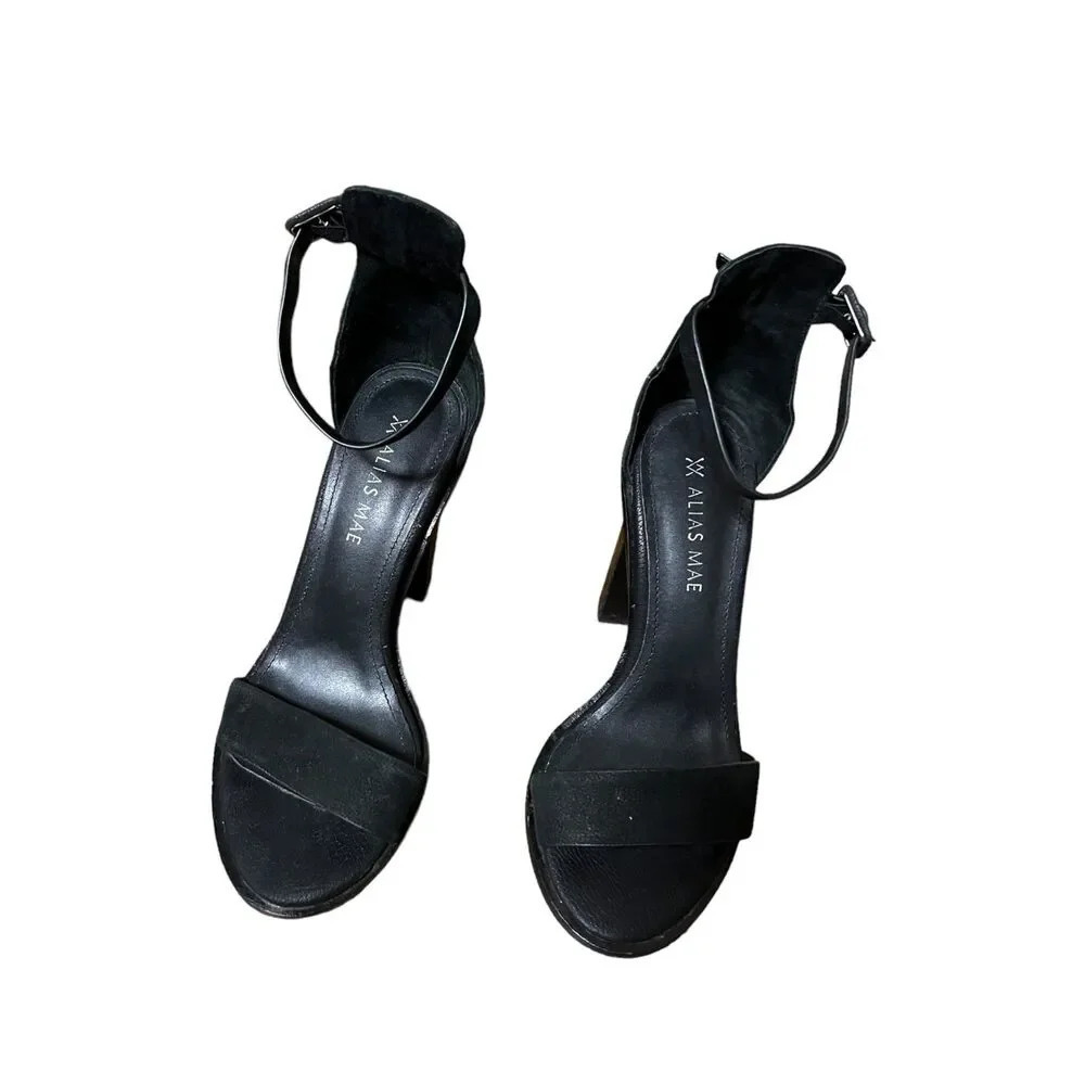 Alias Mae Addax Heel Black Size 7